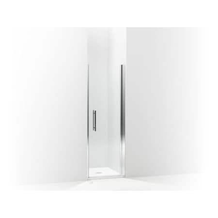 Sterling Finesse Peak Swinging Shower Door Height 67", Max Opening 33" 5698-33S-G05